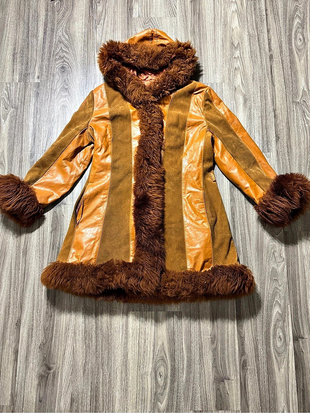 Vintage Jonathan Legault 1970s Penny Lane Hooded Coat